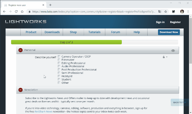 Lightworksでタイムラインを使った動画編集 FreesoftConcierge