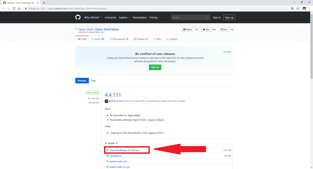 Open Shell 旧 Classic Shell 4 4 160 4 4 169 Beta ダウンロードと使い方 ソフタロウ