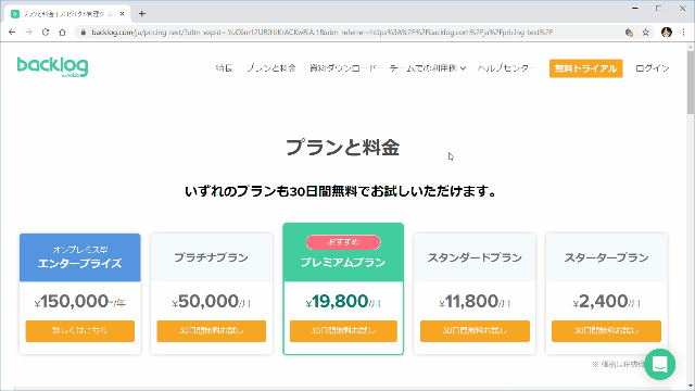 Backlog 作業を効率化できるプロジェクト管理ツール Freesoftconcierge